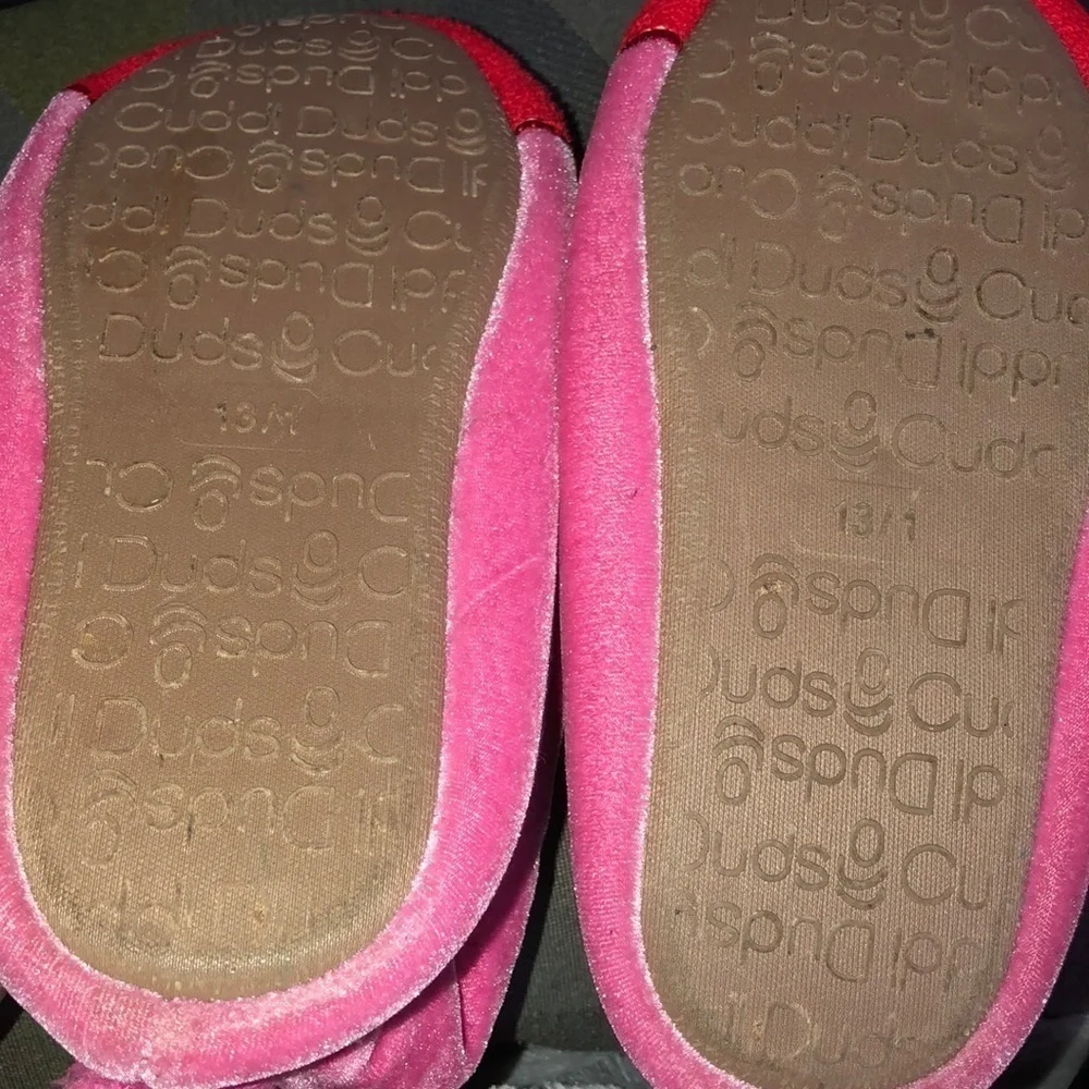 Cuddl Duds OWL slippers size 13-1‎